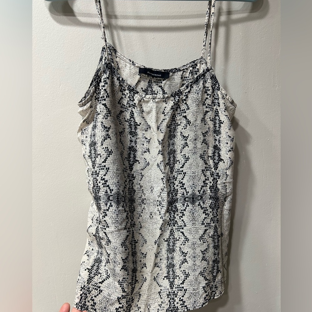 Olivaceous 100% Silk shirt , Size M